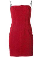 Alexander Wang Floral Jacquard Dress - Red
