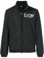 Ea7 Emporio Armani Logo Print Jacket - Black