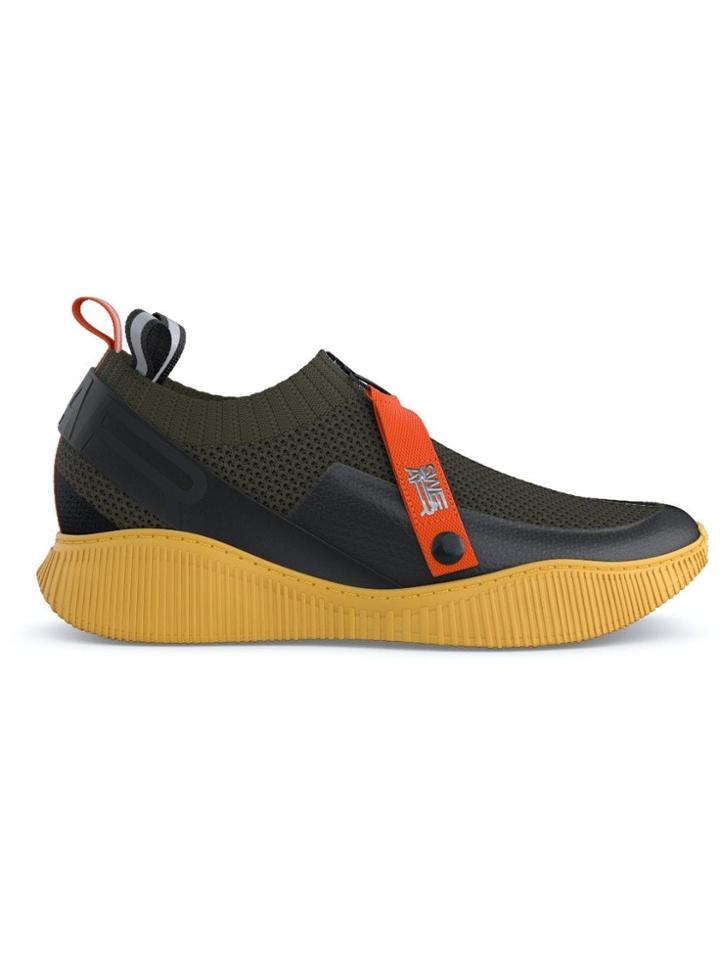 Swear Crosby Knit Sneakers - Fast Track Personalisation - Khaki