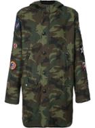 Amiri Camouflage Sunrise Print Jacket - Green