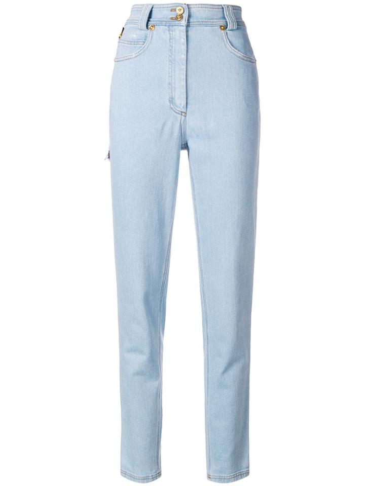 Versace High-waisted Jeans - Blue