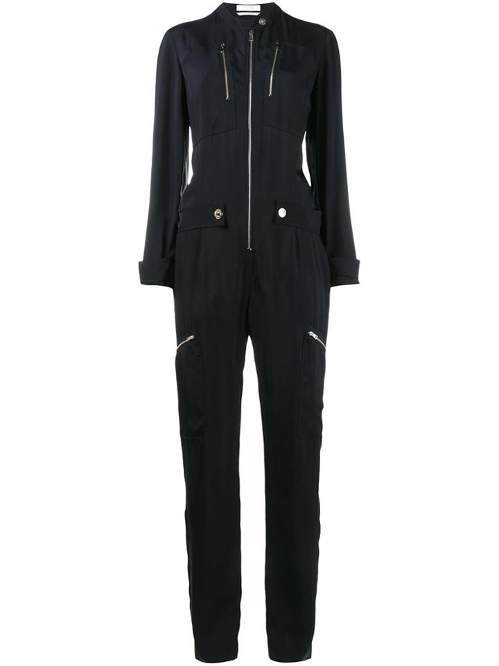 Chloé Zip Front Jumpsuit - Blue