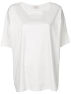 Lemaire Oversized T-shirt - White