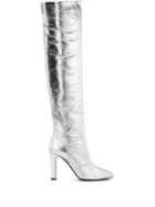 Giuseppe Zanotti Knee Length Boots - Silver