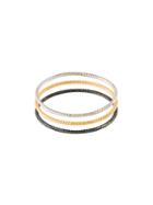 Wouters & Hendrix 'my Favourite' Set Of Three Rings, Women's, Size: 56, Metallic