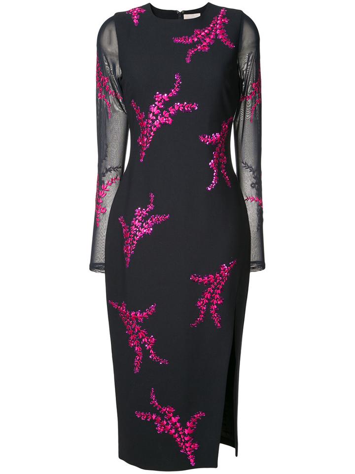 Cinq A Sept - Embellished Dress - Women - Polyester/spandex/elastane/viscose - 12, Blue, Polyester/spandex/elastane/viscose