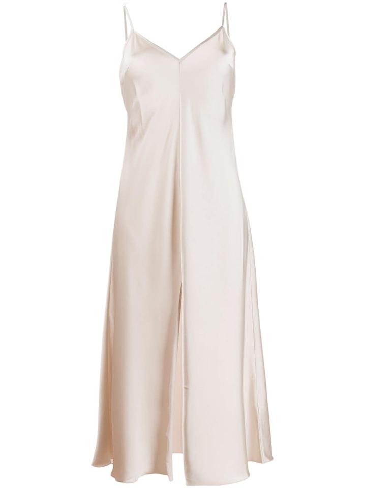 Rotate Midi Slip Dress - Neutrals