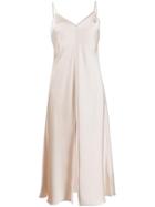 Rotate Midi Slip Dress - Neutrals