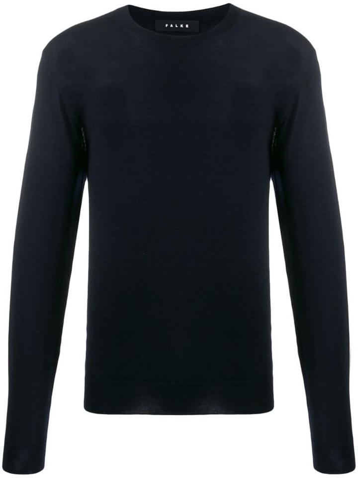Falke Round Neck Jumper - Blue