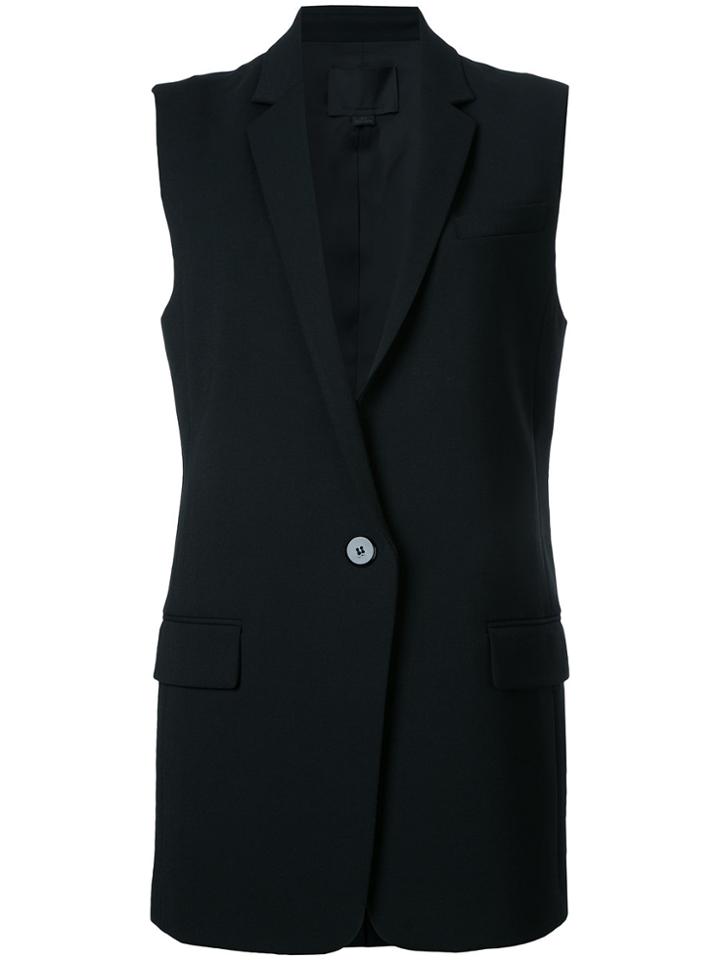 Alexander Wang One Button Waistcoat - Black