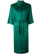Indress - Shirt Dress - Women - Cotton - 3, Green, Cotton