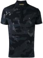 Valentino - Rockstud Camouflage Polo Shirt - Men - Cotton - L, Black, Cotton