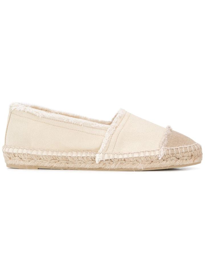 Castañer Frayed Espadrilles - Neutrals