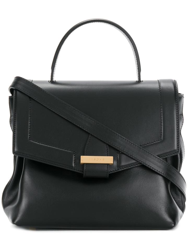 Visone Sofia Medium Tote Bag - Black