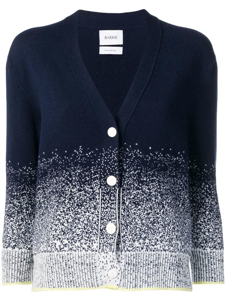 Barrie Gradient-effect Cardigan - Blue