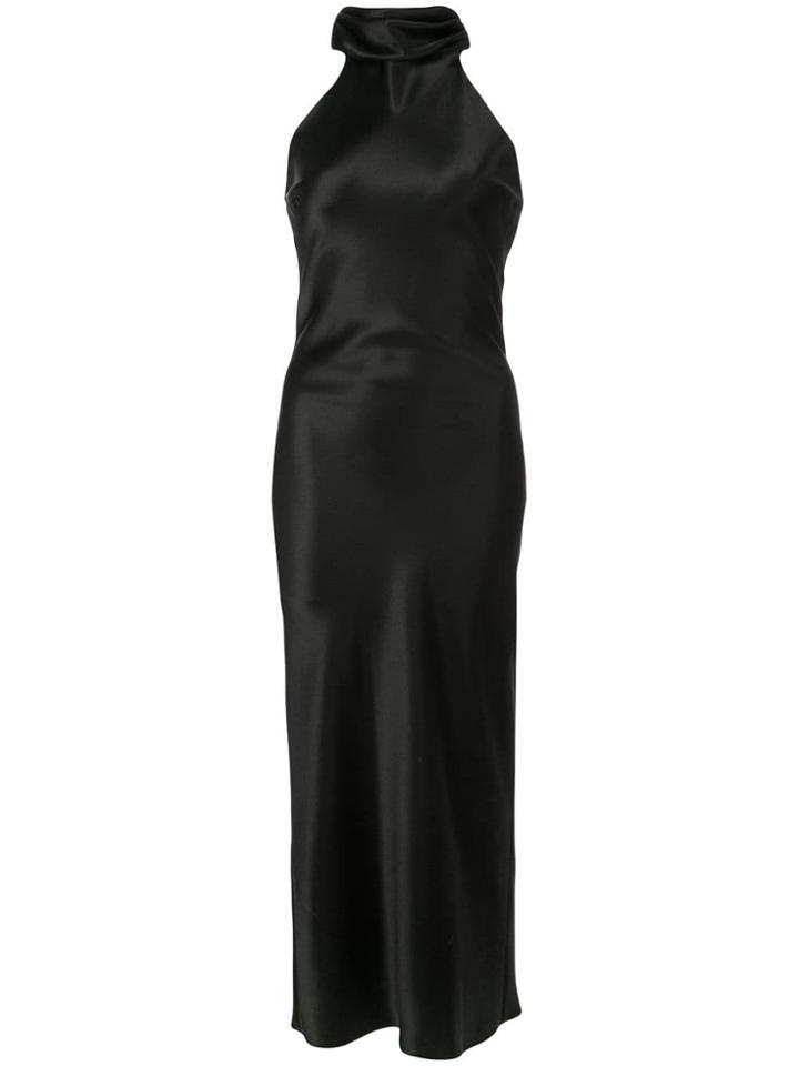 Cushnie Halter Neck Dress - Black