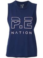 P.e Nation Throw In The Towel Tank Top - Blue