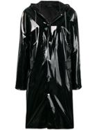 Rokh Button-up Waterproof Coat - Black
