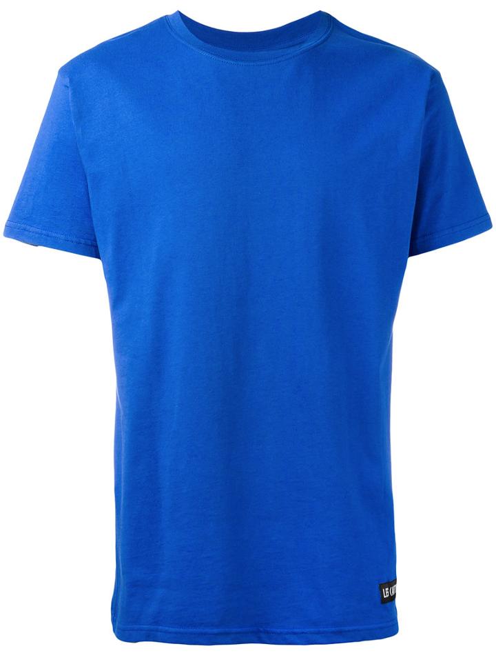 Les (art)ists Logo Hem T-shirt, Men's, Size: Small, Blue, Cotton