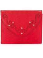 Yves Saint Laurent Pre-owned Studded Clutch - Red