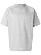 Sacai Short Sleeved Raglan Sweatshirt - Grey