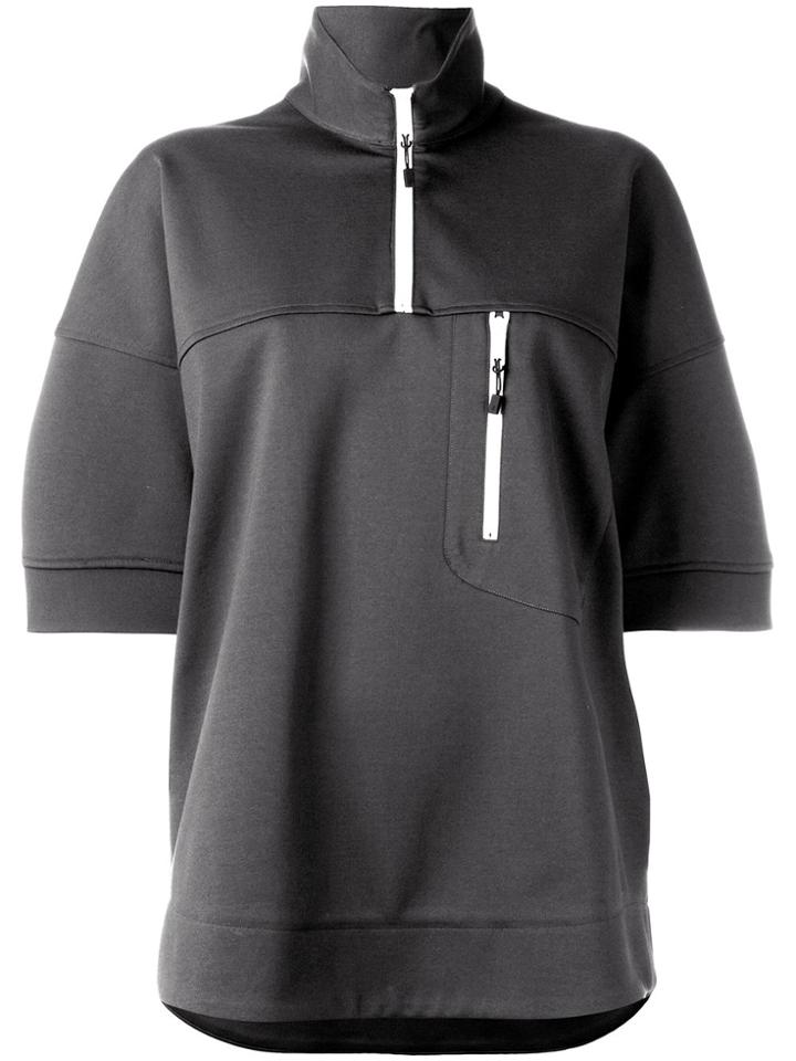 The Reracs Zip Front Shirt - Green