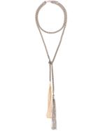 Sonia Rykiel Chain Tassel Necklace - Metallic