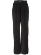 Aalto High-waisted Wide Leg Trousers, Women's, Size: 36, Black, Cotton/spandex/elastane