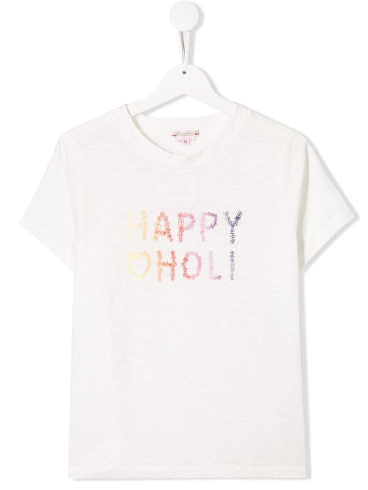 Bonpoint Happy Oholi T-shirt - White
