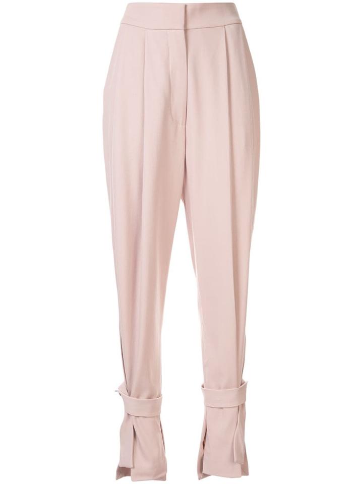 Petar Petrov Heram High Waisted Trousers - Pink