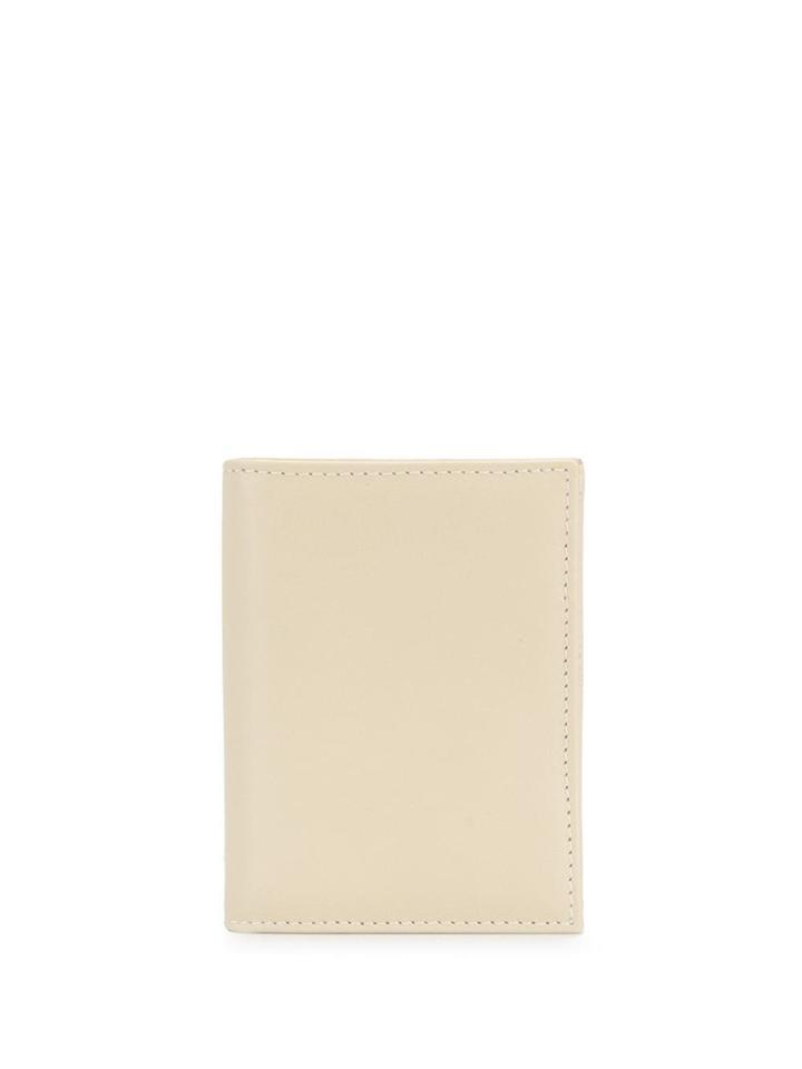 Comme Des Garçons Bifold Cardholder - Neutrals