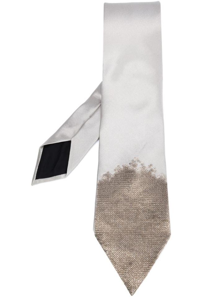 Alexander Mcqueen Embellished Tie