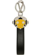 Prada Saffiano Monkey Key Trick - Black