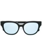 Retrosuperfuture 'zizza Zero' Sunglasses, Adult Unisex, Black, Acetate