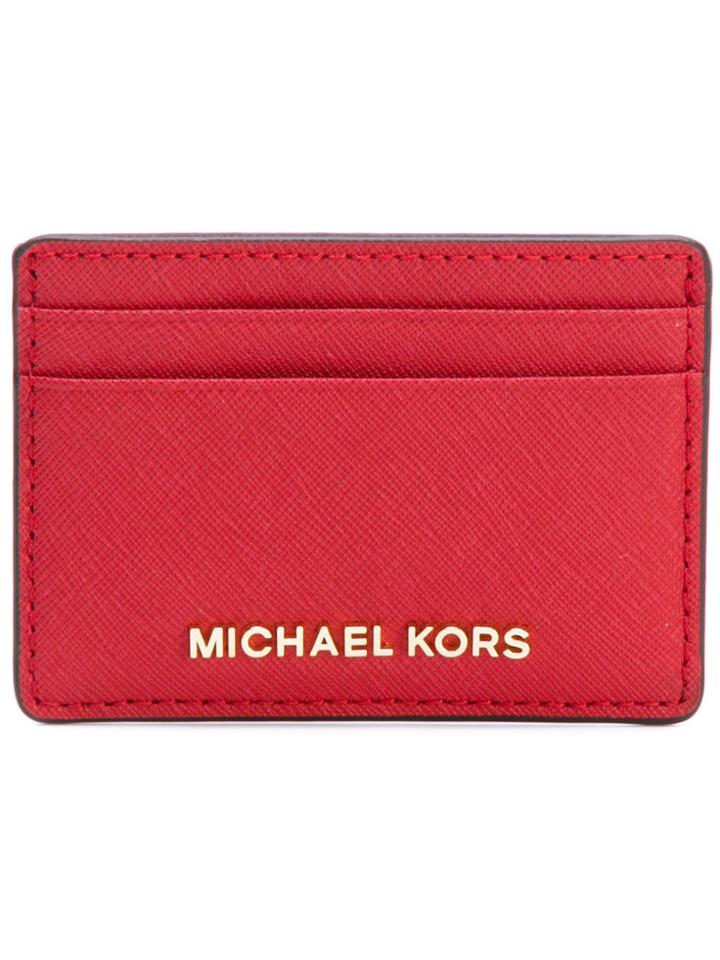 Michael Michael Kors Classic Cardholder - Red