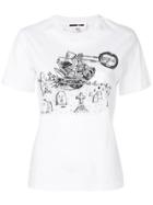 Mcq Alexander Mcqueen Bunny Print T-shirt - White