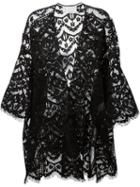 Chloé Lace Cardigan, Women's, Size: 34, Black, Cotton/polyester
