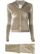 Chanel Pre-owned Velour Tracksuit Set - Metallic