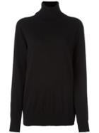 Dolce & Gabbana Roll Neck Jumper, Women's, Size: 42, Black, Cashmere