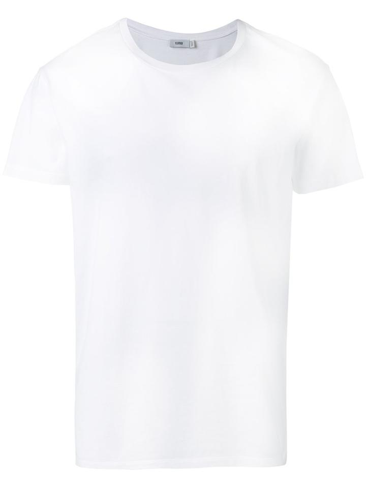 Closed Crew-neck T-shirt, Men's, Size: Large, White, Cotton