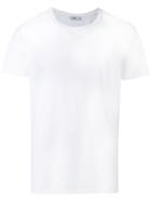 Closed Crew-neck T-shirt, Men's, Size: Large, White, Cotton