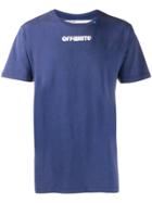 Off-white Skull Logo T-shirt - Blue