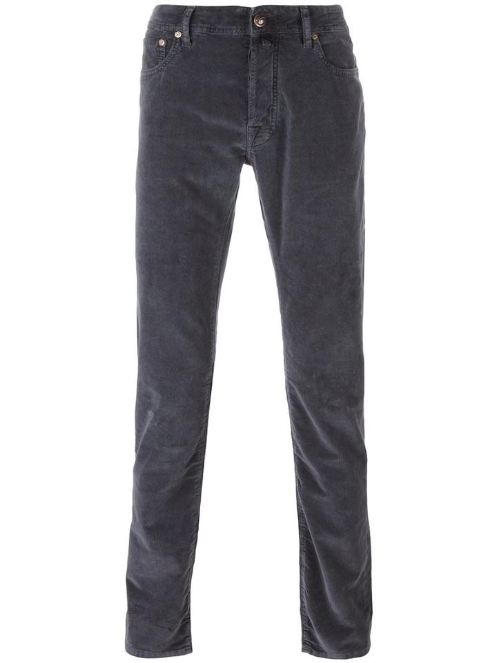 Jacob Cohen Slim-fit Jeans, Men's, Size: 32, Grey, Cotton/spandex/elastane