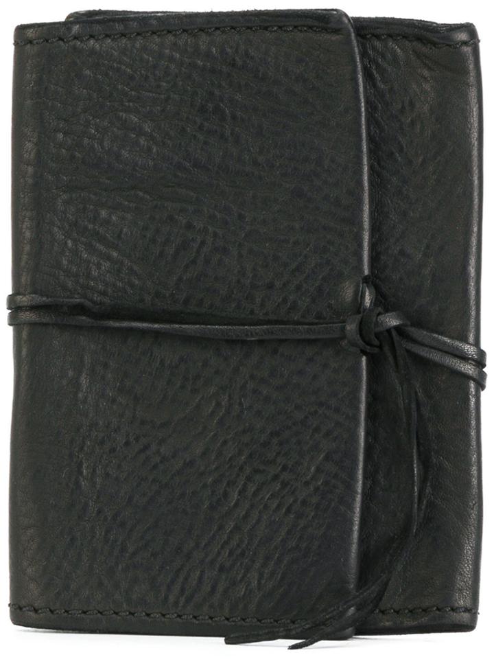 Guidi Fold-out Wallet - Black