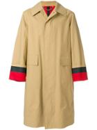 Burberry Oversized Car Trench Coat - Brown