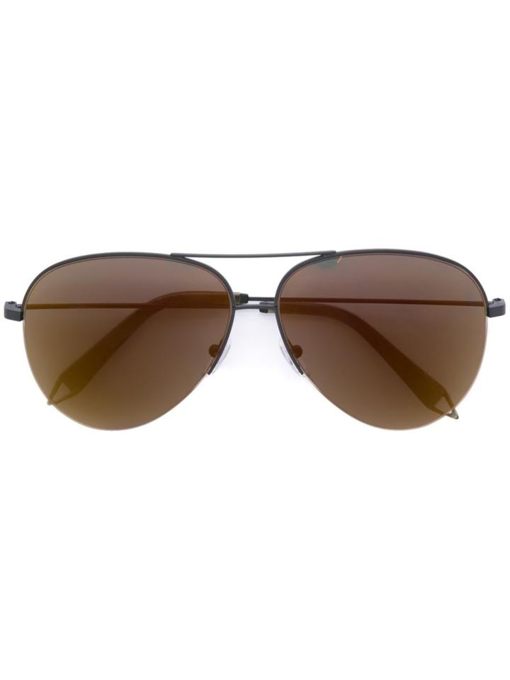 Victoria Beckham 'classic Vitoria' Aviator Sunglasses
