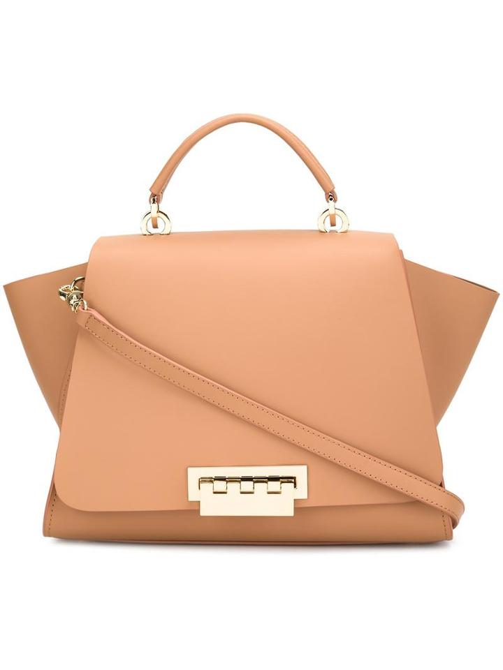 Zac Zac Posen Eartha Iconic Soft Top Handle, Women's, Nude/neutrals, Calf Leather