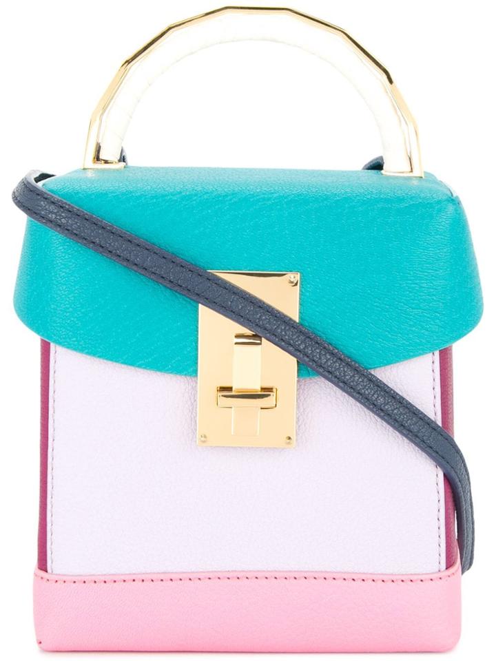 The Volon Block Colour Box Bag - Multicolour