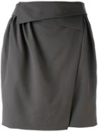 Nina Ricci High Waisted Skirt - Green