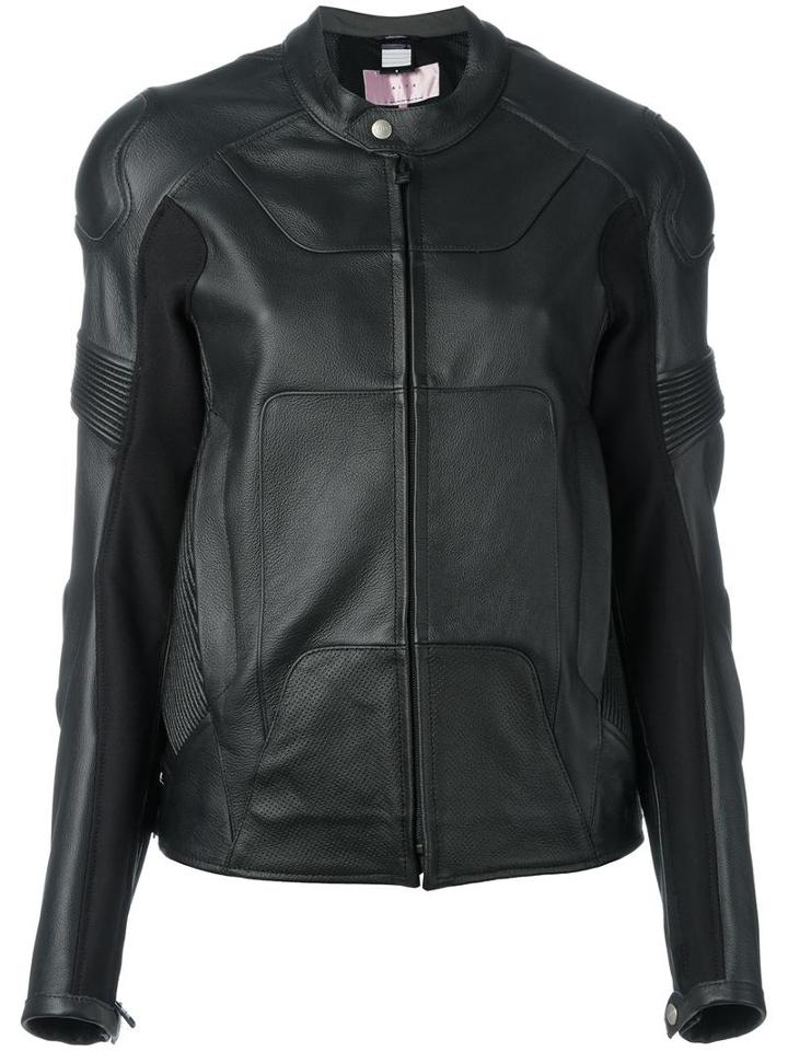 Alyx Biker Jacket, Women's, Size: Xs, Black, Calf Leather/polyamide/polyester